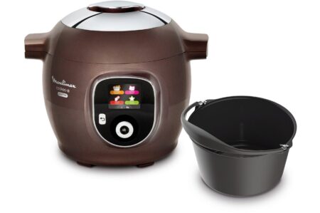 Moulinex cookeo+ gourmet olla de cocción lenta ce852900 marrón