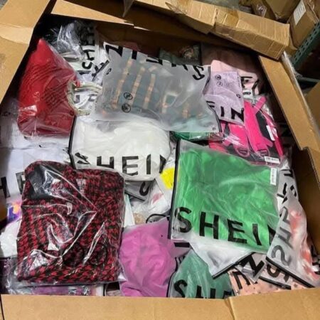 Déstockage des palettes de vêtements SHEIN